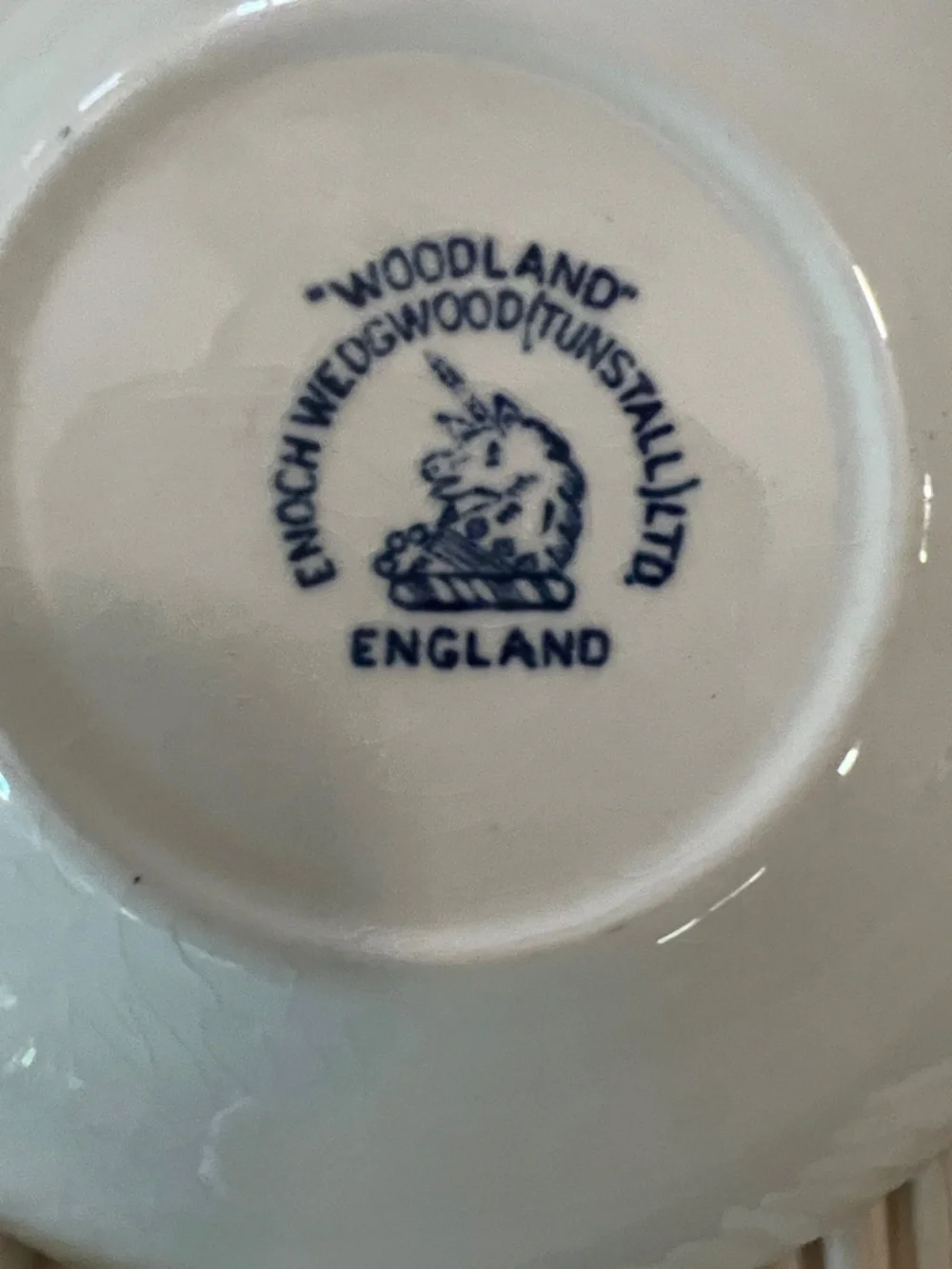 Extremely Rare-After Dinner Blue & White Coffee Set-Enoch Wedgwood-Original box - Picture 6 of 15